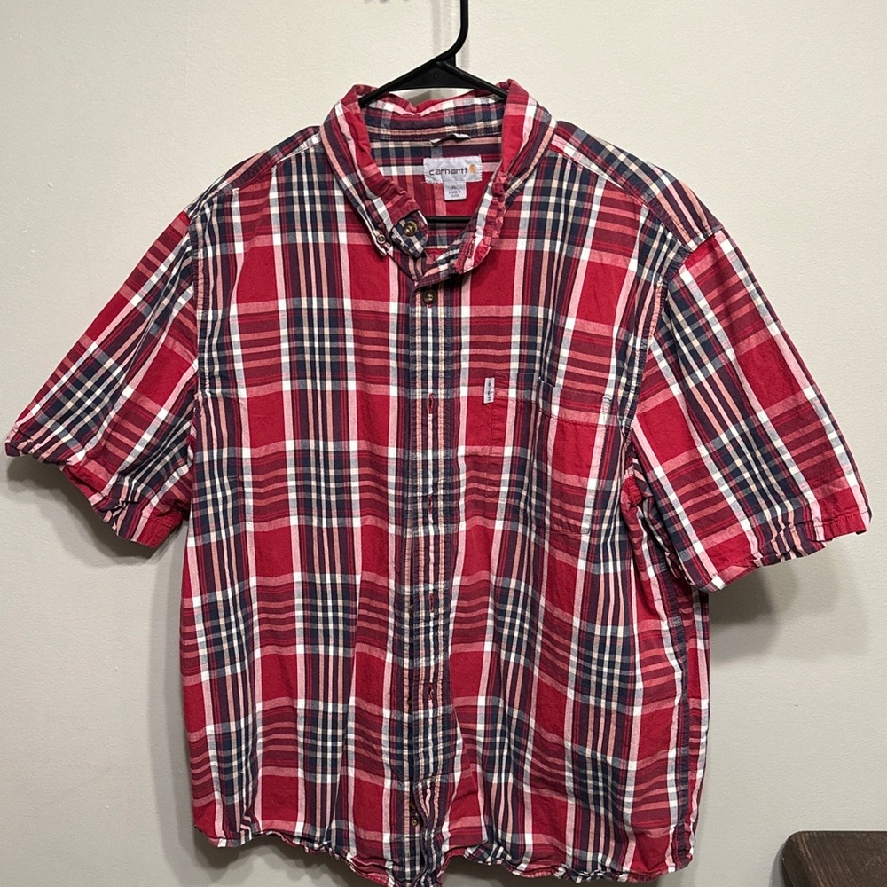 Carhartt button up shirt XL